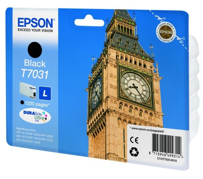 Epson Tintenpatrone schwarz , T70314010 Epson Tintenpatrone schwarz , T70314010