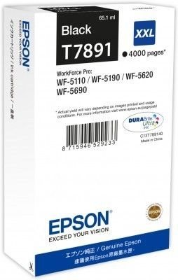 Epson ink cartridge black XXL -  C13T789140