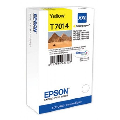 EPSON Tintenpatrone XXL Yellow 3.4k