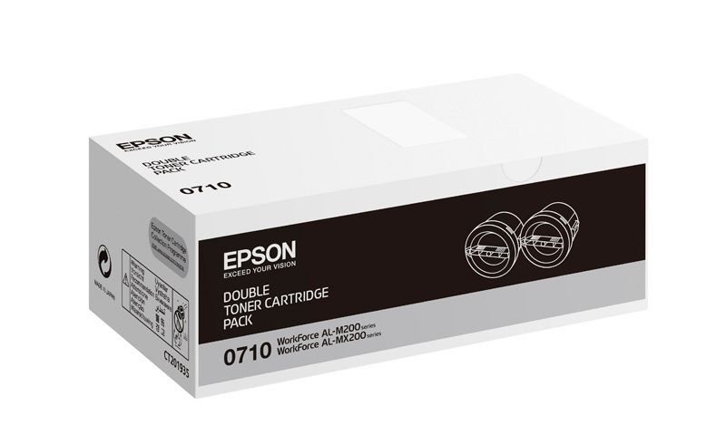 Epson Toner-Doppelpack schwarz - C13S050710 Epson Toner-Doppelpack schwarz - C13S050710