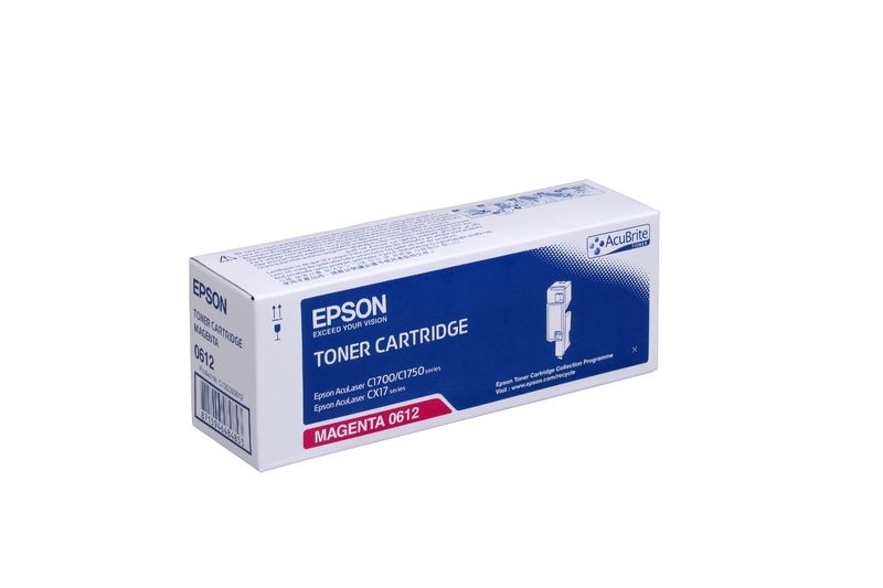 Epson Toner magenta HC AcuLaser CX17, C13S050612 Epson Toner magenta HC AcuLaser CX17, C13S050612