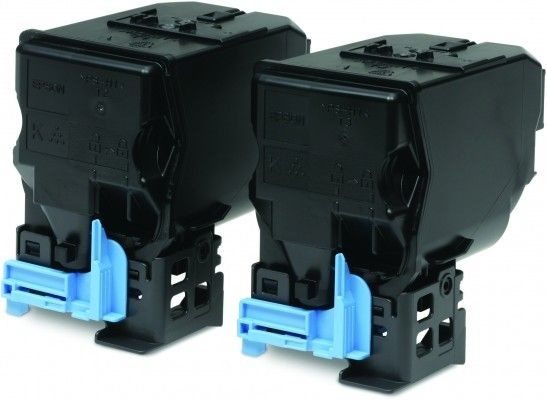 Epson Toner schwarz 2erPack für C3900, C13S050594 Epson Toner schwarz 2erPack für C3900, C13S050594