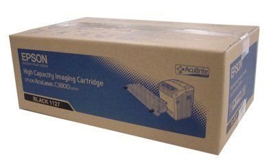 Epson Toner schwarz HC für C3800, C13S051127 Epson Toner schwarz HC für C3800, C13S051127