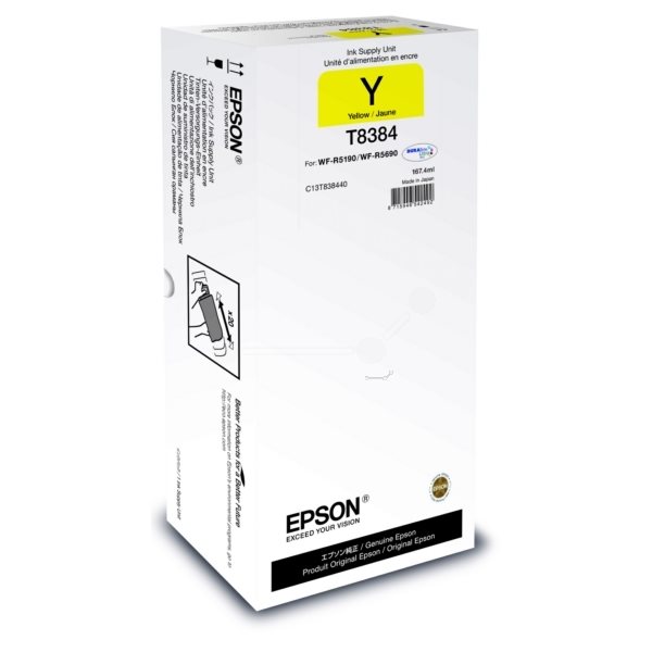 Epson XXL ink yellow