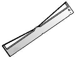 Farbband für Brother M 1724 schwarz - 9050