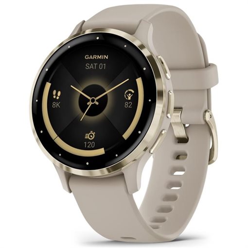Garmin Venu 3S French Gray Band Silikon 41mm (8GB Bluetooth ANT+ Wi-Fi