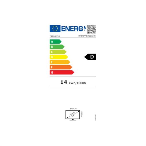 Hannspree HT248PPB HT 60,45cm 23,8Zoll Touch 1920x1080 Full HD @60Hz Hannspree HT248PPB HT 60,45cm 23,8Zoll Touch 1920x1080 Full HD @60Hz