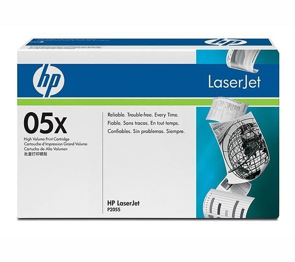 HP 05X original HC Toner schwarz - CE505X HP 05X original HC Toner schwarz - CE505X