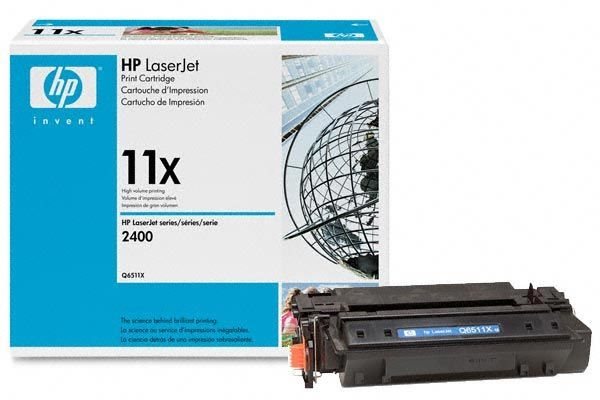 HP 11X original HC Toner schwarz - Q6511X HP 11X original HC Toner schwarz - Q6511X