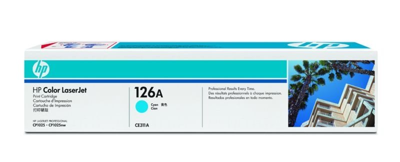 HP 126A original Toner cyan - CE311A HP 126A original Toner cyan - CE311A