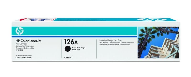 HP 126A original Toner schwarz - CE310A HP 126A original Toner schwarz - CE310A