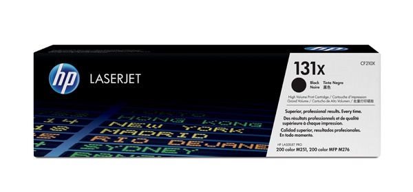 HP 131X original HC Toner schwarz - CF210X HP 131X original HC Toner schwarz - CF210X