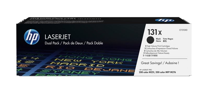 HP 131X original HC Toner schwarz - CF210XD HP 131X original HC Toner schwarz - CF210XD