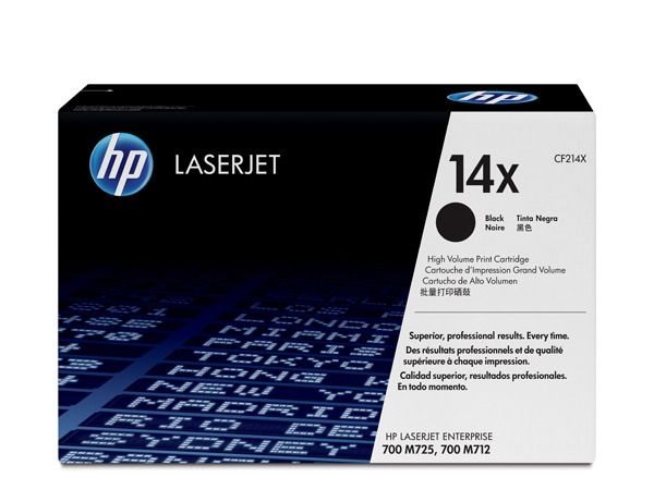 HP 14X original HC Toner schwarz - CF214X HP 14X original HC Toner schwarz - CF214X