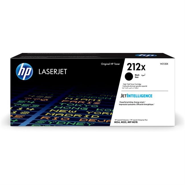 HP 212X Original HC Toner schwarz - W2120X HP 212X Original HC Toner schwarz - W2120X