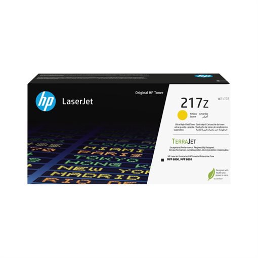 HP 217Z original Ultra HC toner yellow - W2172Z