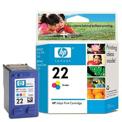 HP 22 original Tinte cyan, magenta, gelb - C9352AE