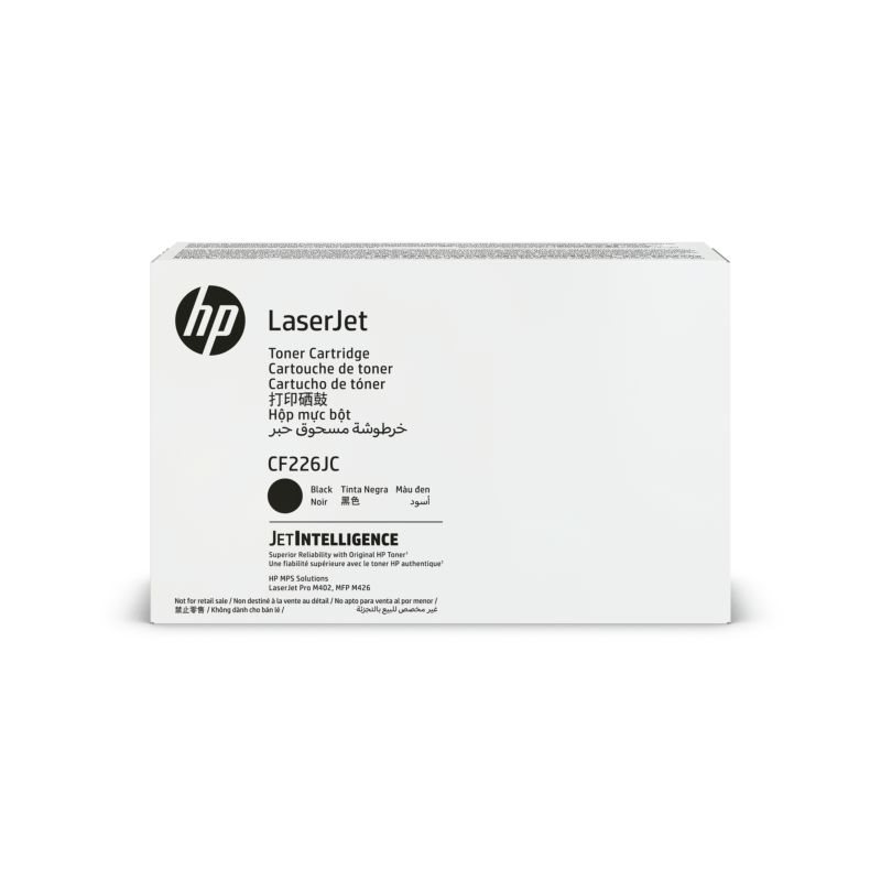 HP 26JC Original Contract Junbo Toner schwarz - CF226JC HP 26JC Original Contract Junbo Toner schwarz - CF226JC