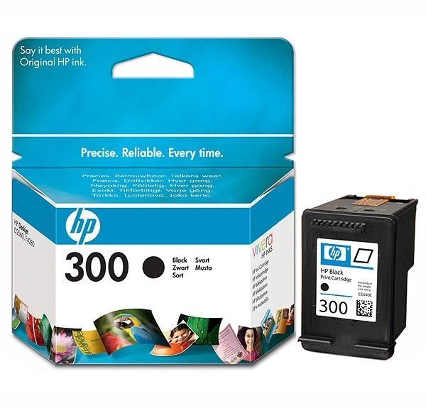 HP 300 original Tinte schwarz - CC640EE