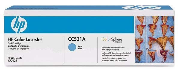 HP 304A original Toner cyan - CC531A