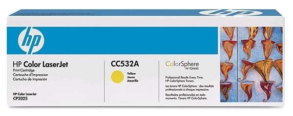 HP 304A original toner yellow - CC532A