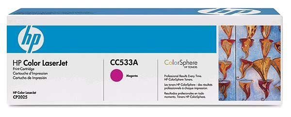 HP 304A original toner magenta - CC533A