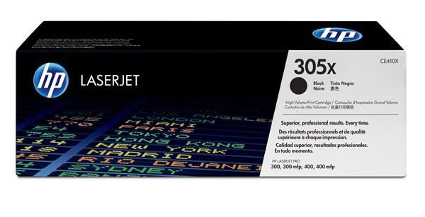 HP 305X original HC Toner schwarz - CE410X HP 305X original HC Toner schwarz - CE410X
