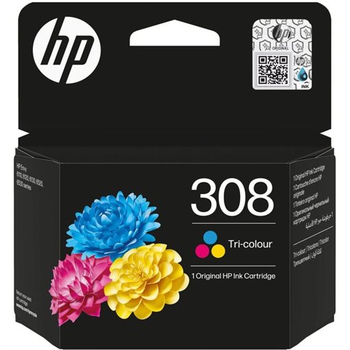 HP 308 original ink multi-cmy - 7FP20UE