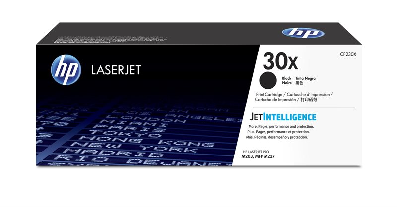 HP 30X original HC Toner schwarz - CF230X HP 30X original HC Toner schwarz - CF230X