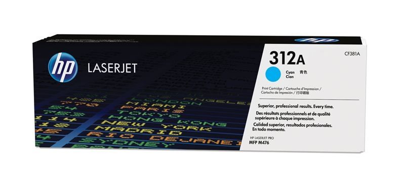HP 312A original Toner cyan - CF381A