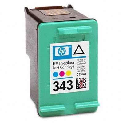 HP 343 original ink cyan, magenta, yellow - C8766EE