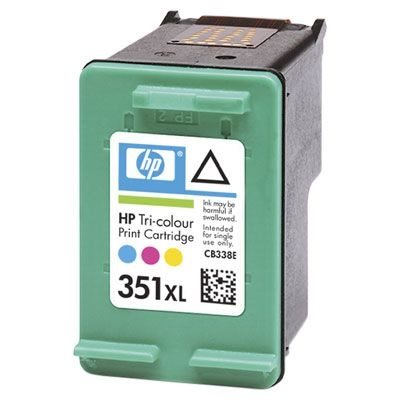 HP 351XL original HC Tinte cyan, magenta, gelb - CB338EE HP 351XL original HC Tinte cyan, magenta, gelb - CB338EE