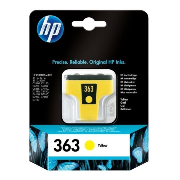 HP 363 original Tinte gelb - C8773EE HP 363 original Tinte gelb - C8773EE
