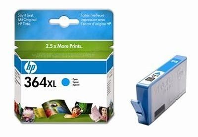 HP 364XL original HC Tinte cyan - CB323EE HP 364XL original HC Tinte cyan - CB323EE
