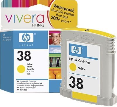 HP 38 original Tinte gelb - C9417A