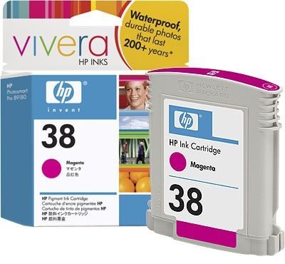 HP 38 original Tinte magenta - C9416A