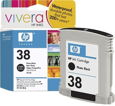 HP 38 original Tinte schwarz - C9413A HP 38 original Tinte schwarz - C9413A
