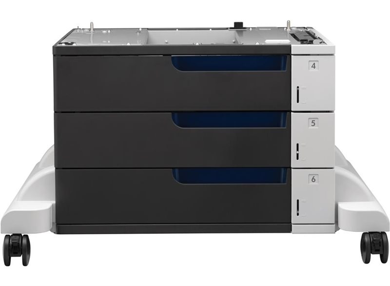 HP 3x500-Blatt Papiereinzug und Ständer