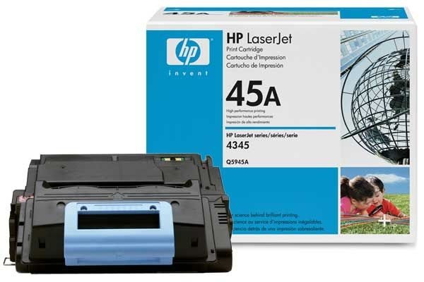 HP 45A original Toner schwarz - Q5945A HP 45A original Toner schwarz - Q5945A