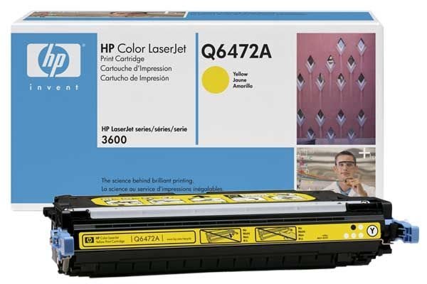 HP 502A original Toner gelb - Q6472A HP 502A original Toner gelb - Q6472A