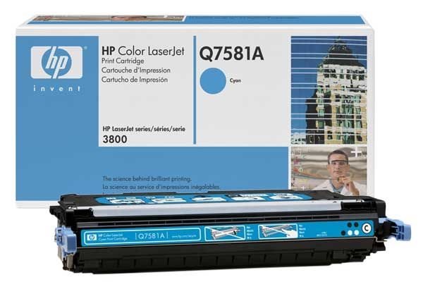 HP 503A original Toner cyan - Q7581A HP 503A original Toner cyan - Q7581A