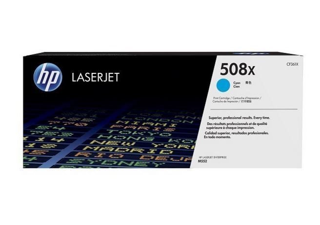 HP 508X original HC Toner cyan - CF361X