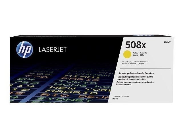 HP 508X original HC Toner gelb - CF362X