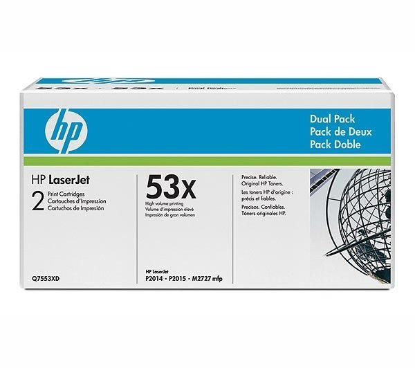 HP 53X original HC Toner schwarz - Q7553X HP 53X original HC Toner schwarz - Q7553X