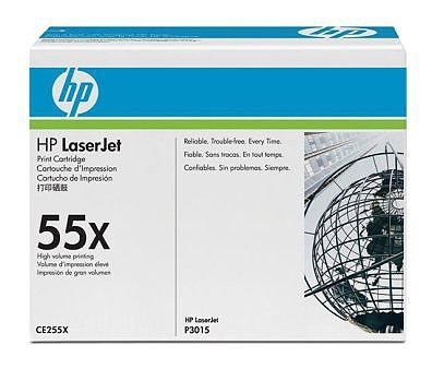HP 55X original HC Toner schwarz - CE255X HP 55X original HC Toner schwarz - CE255X