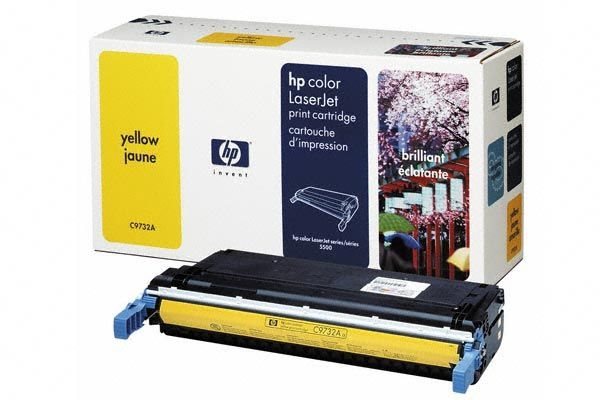 HP 645A original Toner gelb - C9732A HP 645A original Toner gelb - C9732A