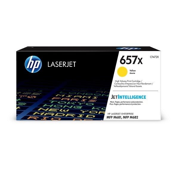 HP 657X original HC Toner gelb - CF472X