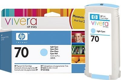 HP 70 original ink cyan - C9390A