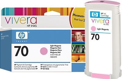 HP 70 original Tinte magenta - C9455A