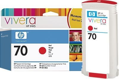 HP 70 original ink red - C9456A